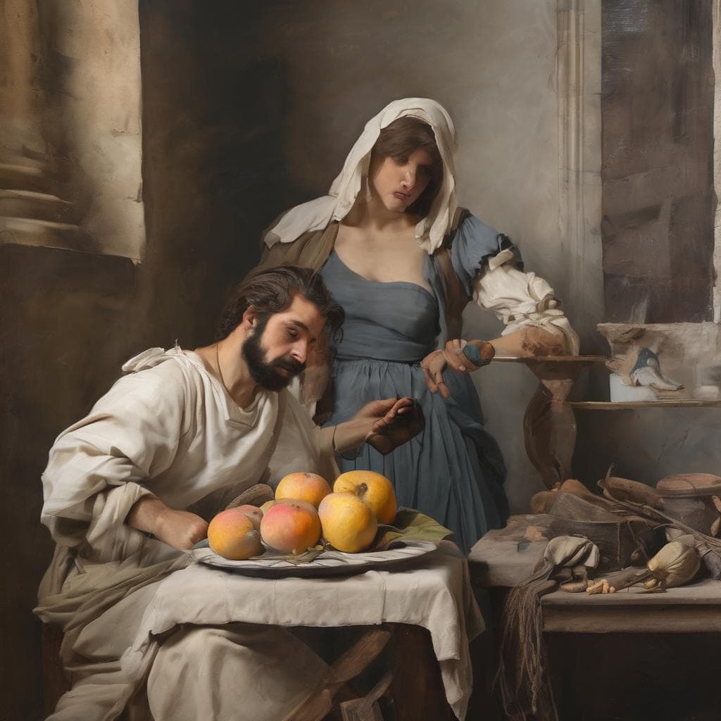 Ανδρας και γυναίκα σε σύγχρονη τέχνη, καινοτόμες δημιουργίες, ζωγραφική στην ιστορία, σύγχρονη τέχνη και δημιουργικότητα.